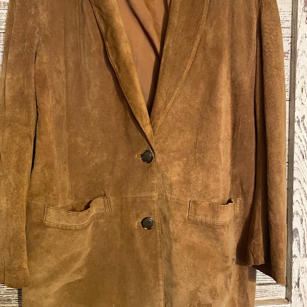 Evan Davies Vintage Suede Blazer